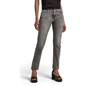 G-STAR RAW Virjinya Slim Jeans voor dames, Koolstofgrijs geveegd D21078-C909-C762