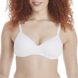 Hanes Ultimate Ultimate Wireless Soft Foam BH Bra Dhhu03 Wireless Soft Foam T-Shirt (1 verpakking), wit, 95B, Wit