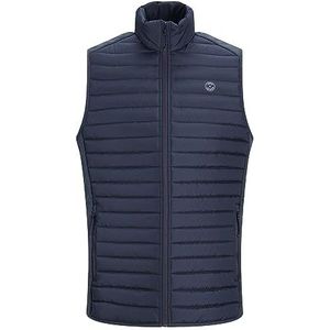 JACK&JONES PLUS Jjemulti Collar PS Sportvest, gewatteerd, heren, marineblauw blazer