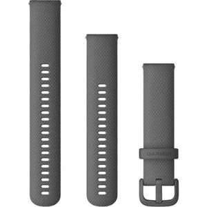 Garmin Venu Sq snelsluitband, 20 mm, ombré-grijs, grijs, klassiek, grijs., klassiek