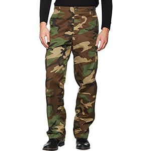 Mil-Tec Us Rangerbroek, keuze uit 4 kleuren, verbeterde kwaliteit, legerbroek, cargo, heren, Bos