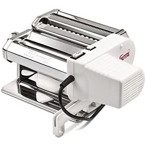 Girmi IM91 Elektrische deegmachine, 90 W, 5 deegmaten, 2 werksnelheden, roestvrij staal, 33 x 17 x 27 cm