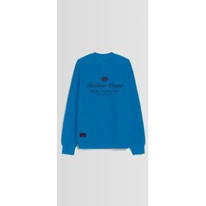 REDSKINS Sweatshirt, trui, vest, sportkleding, casual, kinderjas, jongens en meisjes, model SCR RS2023, blauw, maat 4 jaar