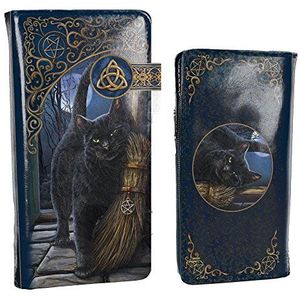 Nemesis Now B3941K8 borstel met portemonnee, reliëf, Magick Lisa Parker, blauw, 18,5 cm PU