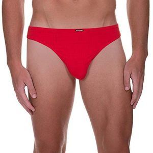 bruno banani String Check Line 2.0 Tangas voor heren, Rood (rood geruit 1070).