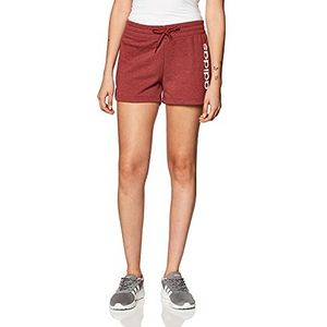 adidas W E Lin Shorts voor dames, rood (licht) / wit