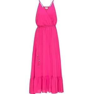threezy Robe longue pour femme 19315682-TH01, rose, taille XL, Rose, XL