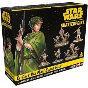 Star Wars Shatterpoint Ee Chee Maa! Squad Pack - Tafelfiguurspel, strategiespel voor kinderen en volwassenen, vanaf 14 jaar, 2 spelers, 90 minuten speeltijd, gemaakt door Atomic Mass