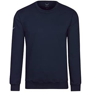 Trigema Sweatshirt voor dames van biologisch katoen, Navy Blauw