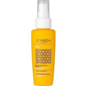 GYADA COSMETICS, Huile solaire pour cheveux, répare et protège les cheveux contre les dommages causés par l'exposition solaire, à base de mal de noix, huile de carotte, 100 ml