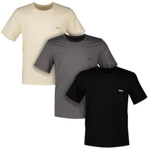 BOSS Tshirtrn 3p klassiek ondergoed T-shirt heren, Open Diversen 991