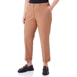 s.Oliver BLACK LABEL Chino 7/8, slim fit, Chino 7/8, slim fit voor dames, Bruin