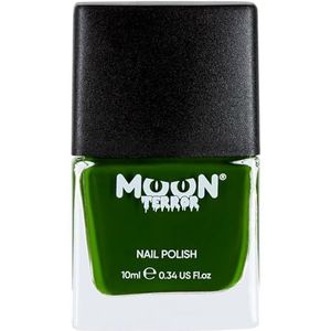 Moon Terror - Halloween nagellak – 14 ml – voor Halloween nagels, Lugubre en Sinisters. Perfect voor vampier, geest, skelet, heks, pompoen, monster enz. – Zombie-groen