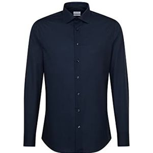 Seidensticker Business overhemd heren, donkerblauw (19)