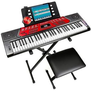 RockJam 61 Key Keyboard Piano Kit met Pitch Bend