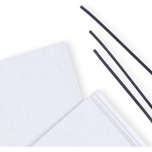 Craftelier - Dubbelzijdige schuimstrips | Ontworpen voor knutselprojecten | Inclusief 160 stuks | Afmeting: 0,32 x 22,9 cm en 10,2 x 22,9 cm vel | Zwarte kleur