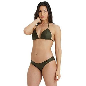 ARENA Dames Bikini Triangle Solid 2-delig (1-pack), Donkere Olijf
