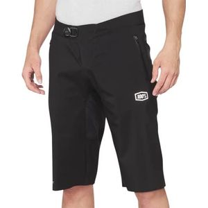 100% MTB WEAR HYDROMATIC Noir-30 Unisex volwassenen shorts zwart (zwart), 30