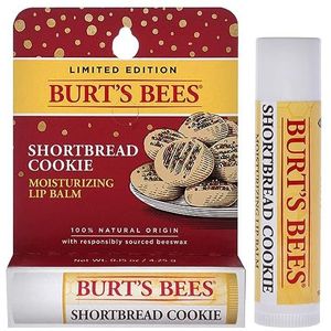 Burts Bees Lip Balm Blister - Shortbread Cookie For Unisex 0,15 oz Lip Balm (Limited Edition)