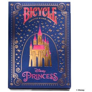Bicycle - Set van 54 speelkaarten - Ultimates collectie - Disney Princess - Magie/Magie Kaart - Roze en Blauw