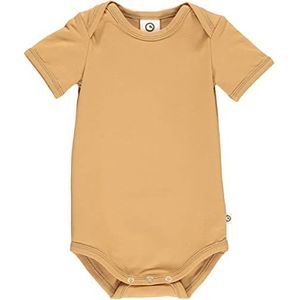 Müsli by Green Cotton Cozy Me S/S Body and Toddler jongens trainingsshirt, Kaneel