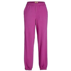 JACK&JONES Jxabbie RLX Hw Every SWT Noos Trainingsbroek voor dames, fuchsia rood/print: Carmine Pink Logo Jjxx, XL, fuchsia rood/print: Karmijnroze Jjxx logo