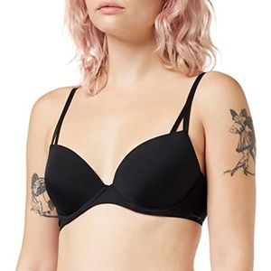 Calvin Klein dames halve bh lift, zwart.