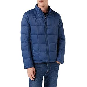 Dockers Nylon lichtgewicht gewatteerde jas Obsolete gewatteerde jas, licht, heren, zeeblauw, XS, oceaanblauw