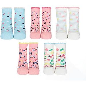 Cucamelon Unisex Baby Whoopsy Daisy Sokken Gift Multi, One Size, Multicolor, Meerkleurig