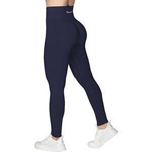 Sunzel Dames digitale print gestreepte voeten strakke stretch legging, Grafiet grijs