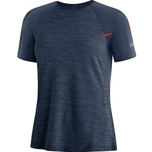GORE WEAR Vivid T-shirt voor dames, Gore Selected Fabrics, 34, zwart, Orbit Blue