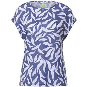 Street One T-shirt voor dames, Aw Lake Blauw