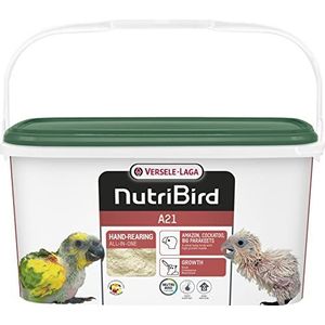 VERSELE-LAGA - NutriBird A21 - Handgekweekt vogelvoer - Amazones, Cacetoes, Grote Parkiet - Hoog in eiwitten - 3kg