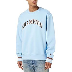 Champion Rochester 1919 Bookstore Heavy Powerblend Fleece Crewneck Sweatshirt voor heren, Hemelsblauw