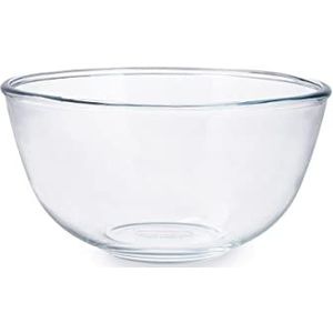Pyrex Classic Prepware mengkom, glas, hoge sterkte, 2 l, wit
