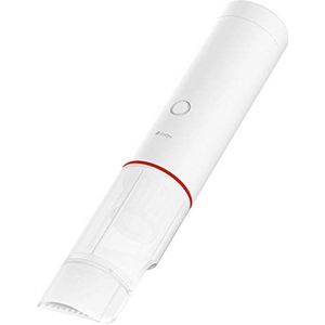 ROIDMI P1 draadloze stofzuiger, wit, handstofzuiger, HEPA-filter, tot 25 minuten looptijd, hoog zuigvermogen met 6000 Pa, USB-poort, geluidsarm, ledverlichting