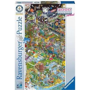 Ravensburger Puzzle 17319 - Guinness World Records - panoramische puzzel 2000 stukjes voor volwassenen en kinderen vanaf 14 jaar