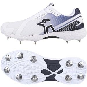 Kookaburra KC 2.0 Chaussures de cricket à crampons Blanc/noir Pointure 40