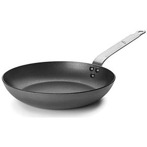 Lacor 63728 braadpan, staal, antiaanbaklaag, 28 cm