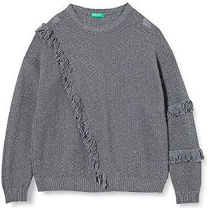 United Colors of Benetton meisjes en meisjes truien, grijs (staalgrijs 64h)