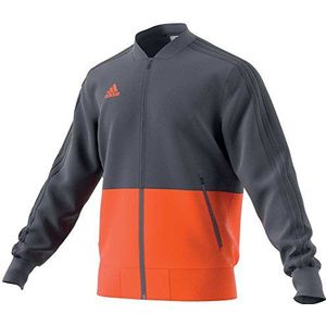 adidas Condivo 18 Presentation Jacket voor heren, meerkleurig (onyx/oranje)