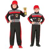 Widmann - Kinderkostuum Formule 1, overall, racer, sport, themafeest, carnaval