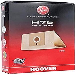 Hoover 35601668 Originele papieren zakken extra filters, compatibel met Thunder Space en A Cube Silence stofzuiger