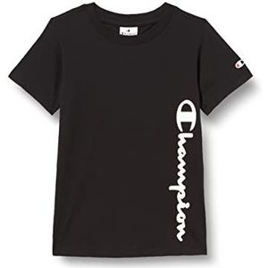 Champion Addicted T-shirt voor meisjes, zwart.