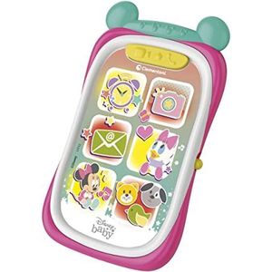 Clementoni Disney Baby Minnie 17712, mobiel, leerzame smartphone, babytelefoon, 9 maanden, meerkleurig, medium