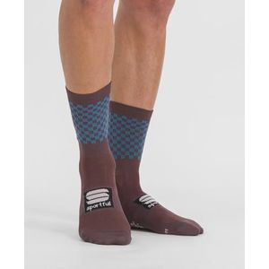 Sportful Chaussettes unisexes à motif damier