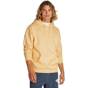 Tommy Jeans Tjm Reg S Flag Hoodie Dm0dm20742 Hoodie Heren, Geel
