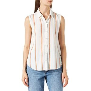 TOM TAILOR Damesblouse, 29556 – Offwhite Vertical Paint Stripe, 38, 29556 – offwhite verticale verfstreep