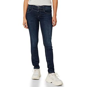 Street One Dames jeans, donkere indigo-wassing, 25 W/34 l, Donkere indigo wassing