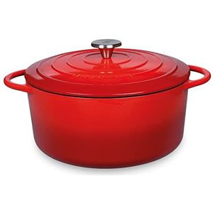 Braadpan 26cm rood Küchenprofi